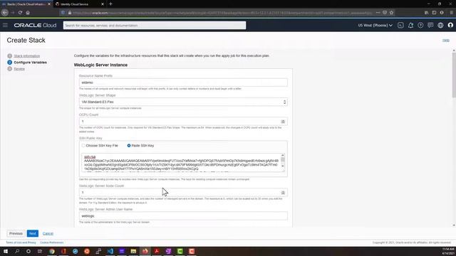 Run Oracle WebLogic on OCI using Resource Manager смотреть онлайн