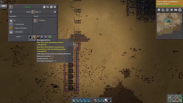 Factorio 0.16.51 Mods [Bob's und Angel's] S01_#011 Schaltkreise- grüne Forschung und ein Cut смотреть онлайн
