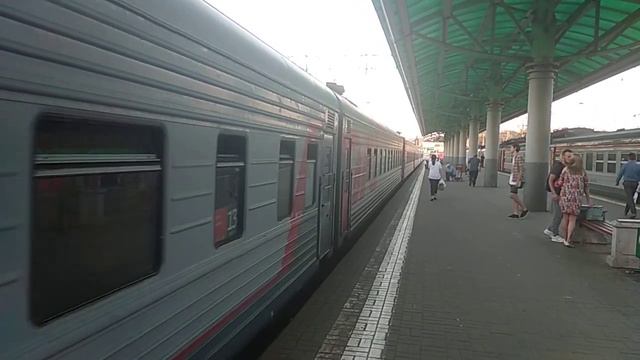 ЧС7-205 с поездом 121 Пенза - Москва смотреть онлайн