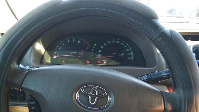 Калибровка датчикa угла поворота руля Toyota Camry v30 смотреть онлайн