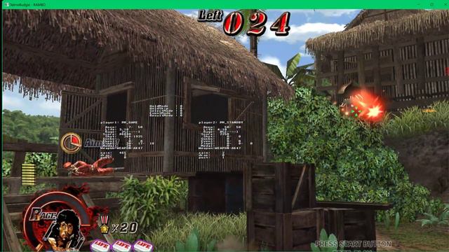 Sega Rambo The Arcade - Lindbergh Full Pc Arcade Gameplay - 2022 @UKARCADES2015 Teknoparrot