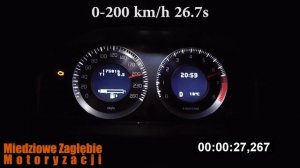 2006 Volvo S80 4.4 v8 315 HP - Acceleration / Przyspieszenie