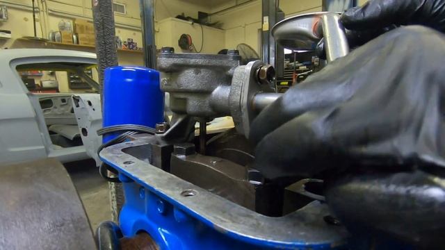 How to replace oil pump - 428 Ford FE engine смотреть онлайн