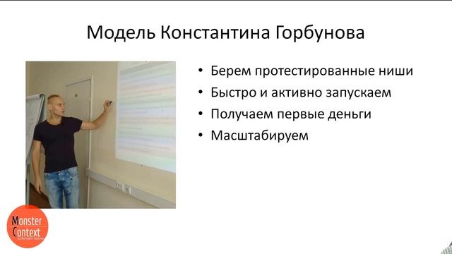 Запуск ниши для бизнеса | Модель Константина Горбунова смотреть онлайн