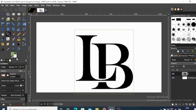 Logo Design In Gimp смотреть онлайн