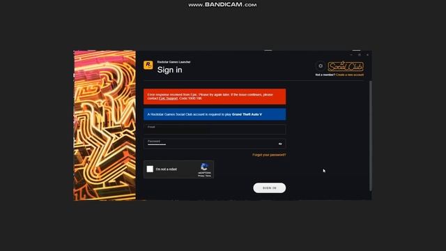 ROCKSTAR ошибка EPIC код 1000.186 смотреть онлайн