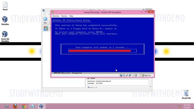 How to run windows XP in windows 8 using virtual box смотреть онлайн