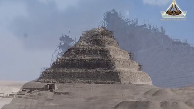 Саккара. Пирамида Джосера. Saqqara. Pyramid of Joser. смотреть онлайн