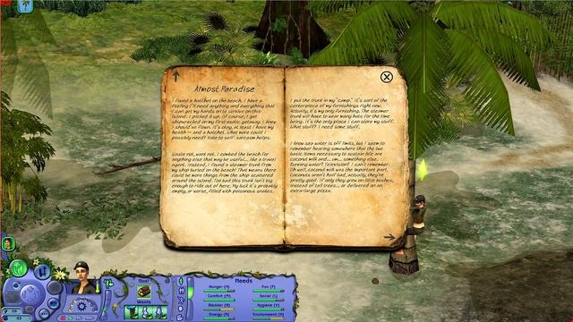 SIMS 2 CASTAWAY STORIES PART 1 - STRANDED !! смотреть онлайн