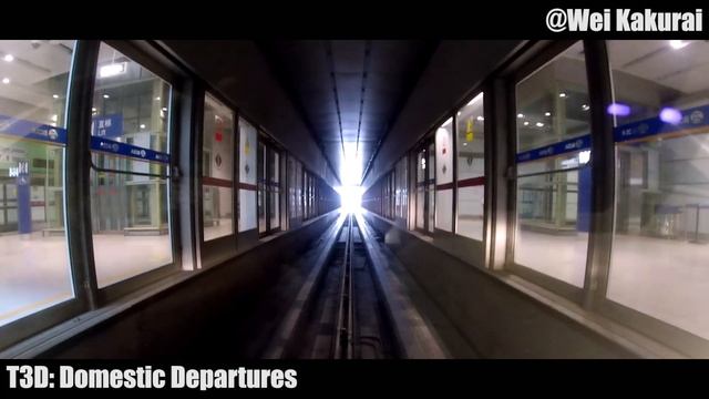 [BCIA] Beijing Capital International Airport Terminal 3 APM System Front View Time-Lapse смотреть онлайн