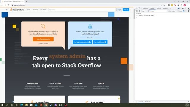 How to open Javascript console on Google Chrome смотреть онлайн