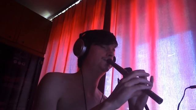 Игра на блок-флейте. Playing the flute block. сопилка \ сопілка смотреть онлайн