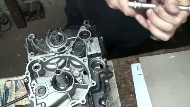 164 FML сборка половинок двигателя Часть 2 смотреть онлайн