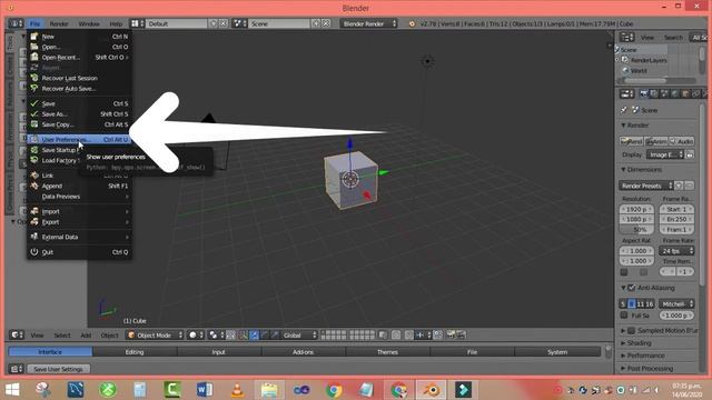 COMO CAMBIAR DE IDIOMA EN BLENDER 2. 78 смотреть онлайн