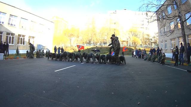 Показательное выступление ВПК "Каскад". 15.11. 2018 смотреть онлайн