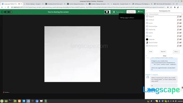 LANGSCAPE DJANGO COURSE - DAY 9 | DJANGO | CRUD OPERATIONS | TUTORIALS IN TAMIL смотреть онлайн