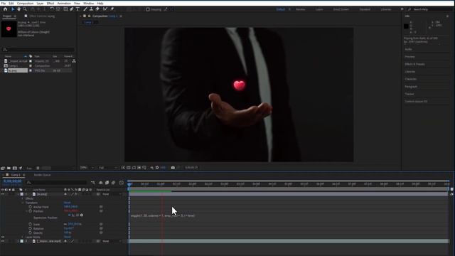 Create a wiggle effect in after effects (Floating effect) in 2023 смотреть онлайн