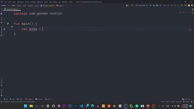 #13 STRING TEMPLATING - BELAJAR KOTLIN FUNDAMENTAL смотреть онлайн