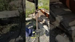 САМОДЕЛКА ИЗ ПЕРФОРАТОРА И МЯСОРУБКИ. ДЛЯ ВКРУЧИВАНИЯ ВИНТОВЫХ СВАЙ.