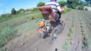 Самодельный трактор из бензопилы