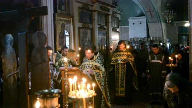 26 марта 2017 год. Пассия. Свято-Никольский храм Калуги