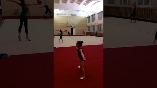 Художественная гимнастика.Ариадна 6лет. смотреть онлайн
