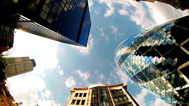 ФУТАЖ небоскрёбы большого города / Footage Buildings - FOOTAGEPRO/FOOTAGE.SU