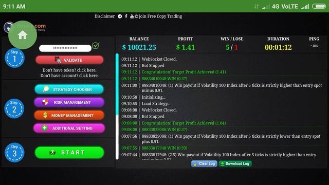#AUTOTRADING in binary.com using #SNIPERBOT смотреть онлайн