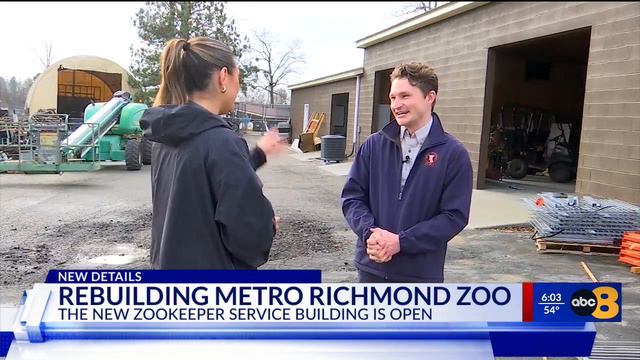 Richmond Metro Zoo reaches 'milestone' in rebuild process after large fire смотреть онлайн