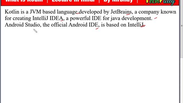 Kotlin Intro. And History ( Full Lecture In Hindi ) By Nirbhay Kaushik смотреть онлайн
