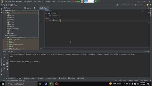 Python Bangla Tutorial Day 8, Part 2: if else statement смотреть онлайн