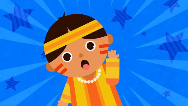 Ten Little Indian Boys l Nursery Rhymes l Unit 9 l Action Alphabet смотреть онлайн
