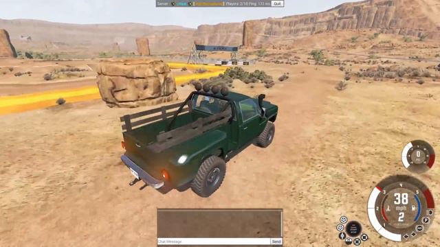 Extreme Off-Road Truck Racing & Massive Jumps! - BeamNG Multiplayer Gameplay & Crashes смотреть онлайн
