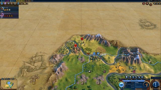 Civ VI Maya Domination Deity Huge Detailed Continents Marathon Blowing 3 Million Gold! 1 смотреть онлайн