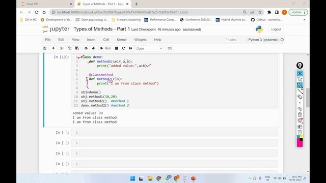 Learn Python programming in TAMIL | Types of Methods - part 1| [Tamil] смотреть онлайн