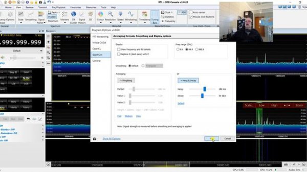SDR-Console settings to receive QO-100 Satellite with RTL-SDR dongle