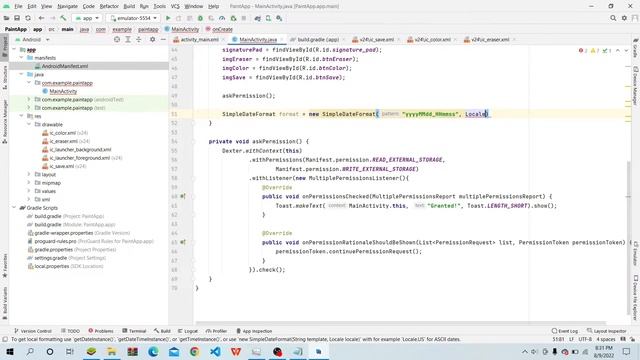 Painting app Anroid Studio #painting #java #android смотреть онлайн