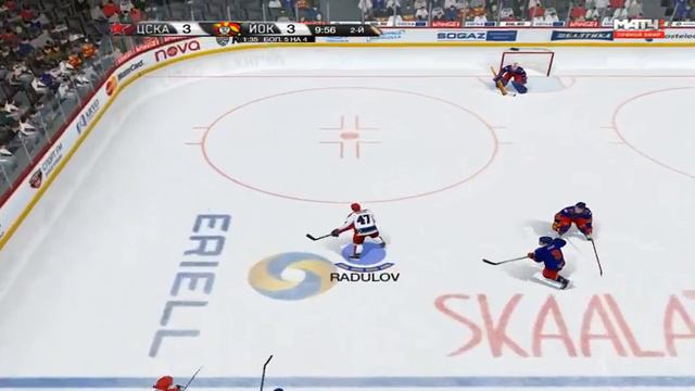 РХЛ 2015 [сезон] #16 Йокерит - ЦСКА. Наконец то хорошая игра с финнами. Обе команды показали себя.) смотреть онлайн
