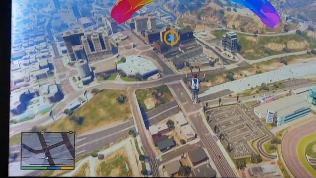 GTA 5 прыжок с парашютом (2/13) смотреть онлайн