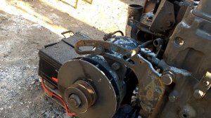 Двигатель в сборе с навесным оборудованием D6AC  Hyundai.