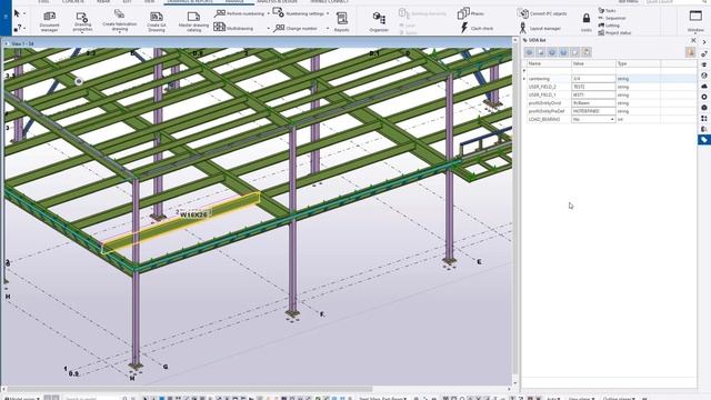 Attribute Import Updating Tekla UDA's through a Report смотреть онлайн