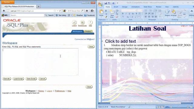 Praktikum 21 - Writing Explicit Cursors смотреть онлайн