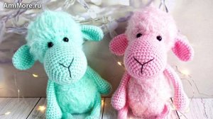 Амигуруми: схема Овечка. Игрушки вязаные крючком.