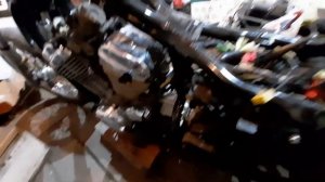 Мотоцикл Honda Steed 400. #7. Установка переднего колеса, реле-регулятора, катушек зажигания