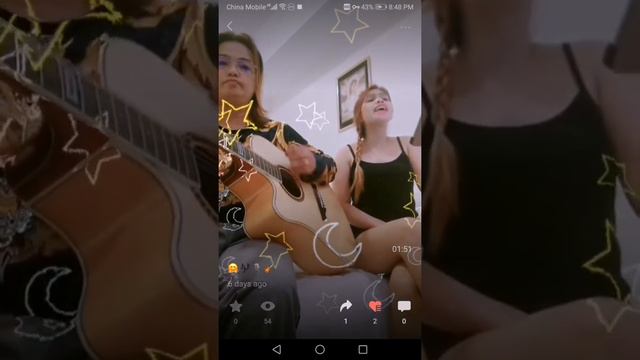 Jiang zhen de by music sequence duo🎸🎶🎙 смотреть онлайн