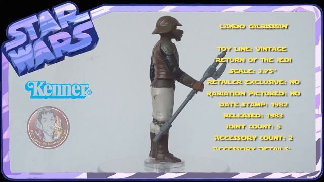 Lando Java's Guard Outfit - 360 View - Star Wars Vintage Figure смотреть онлайн