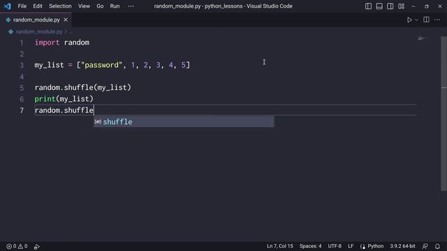 Python Random Module смотреть онлайн