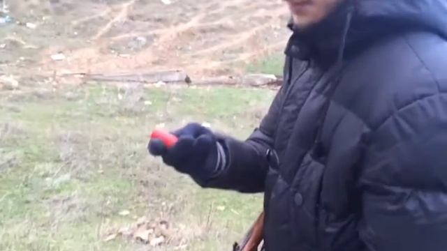 Ружье БМ-16 калибра, Феттер дробь 3 смотреть онлайн