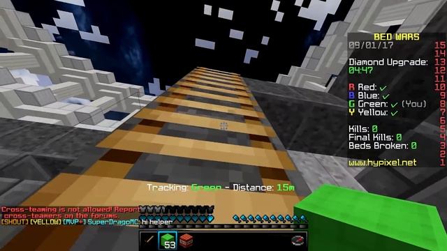 carrying two noobs in bedwars ft. ginger & hanna смотреть онлайн