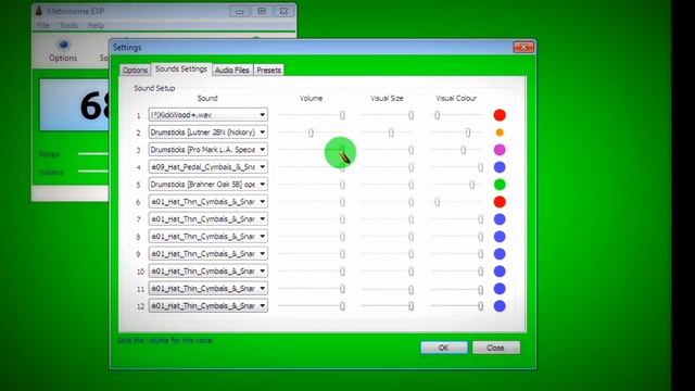 Бесплатный метроном. Metronome EXP.